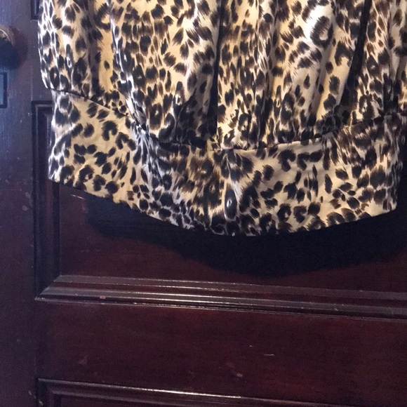 Plus Size Leopard Dress - Picture 5 of 7